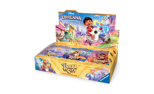 Disney Lorcana Hyperia City sealed booster display box