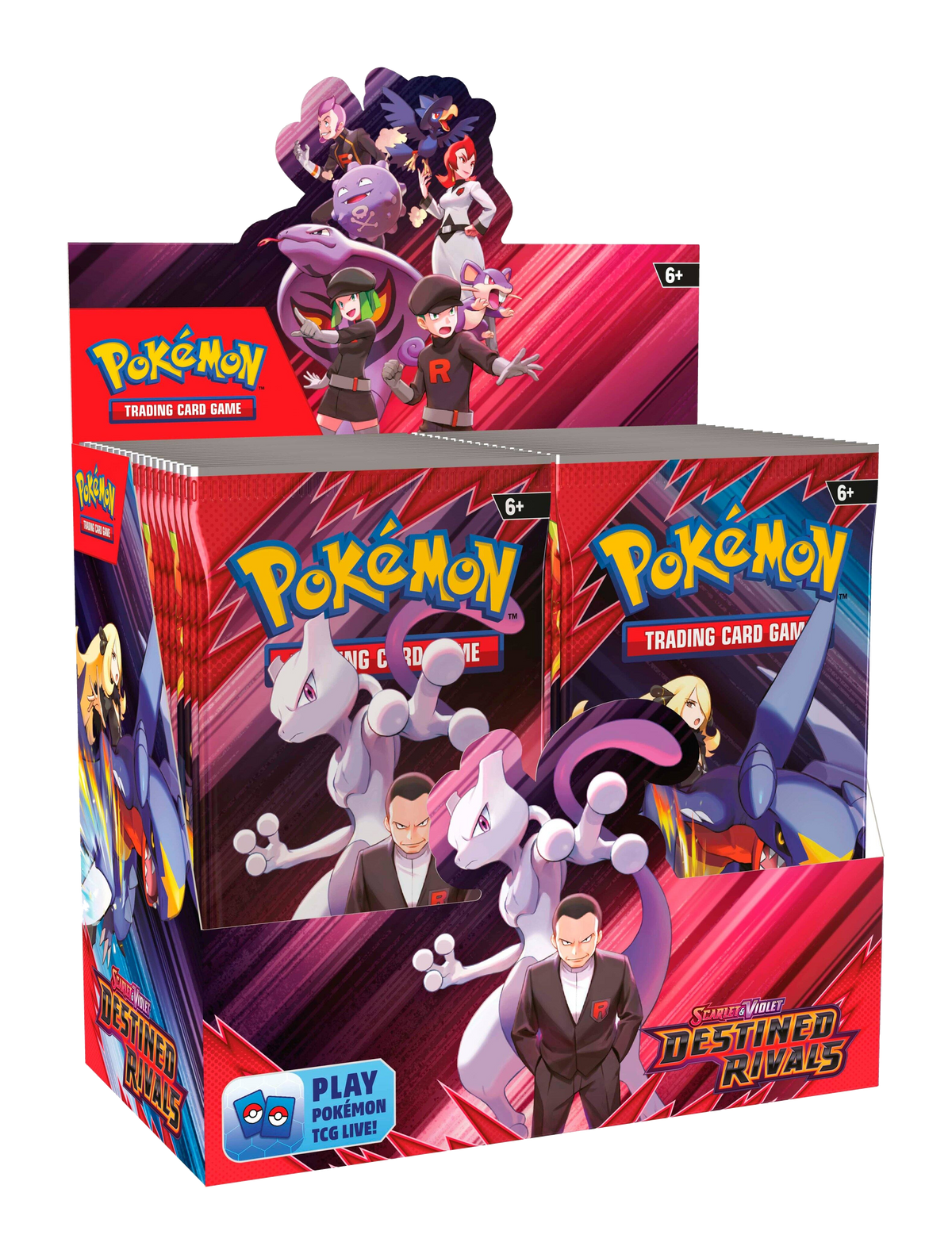 Pokemon TCG Destined Rivals sealed booster box, 36 packs