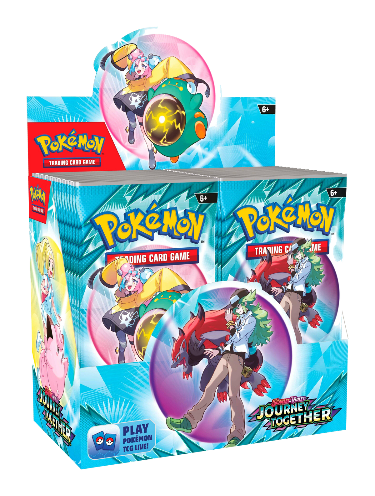 Pokemon TCG Journey Together sealed booster box, 36 packs