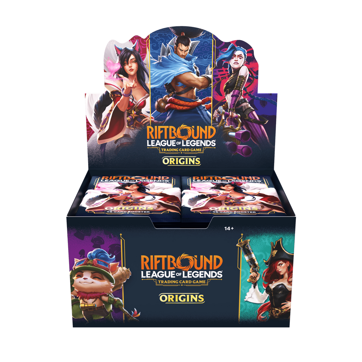 Riftbound Origins sealed booster display box