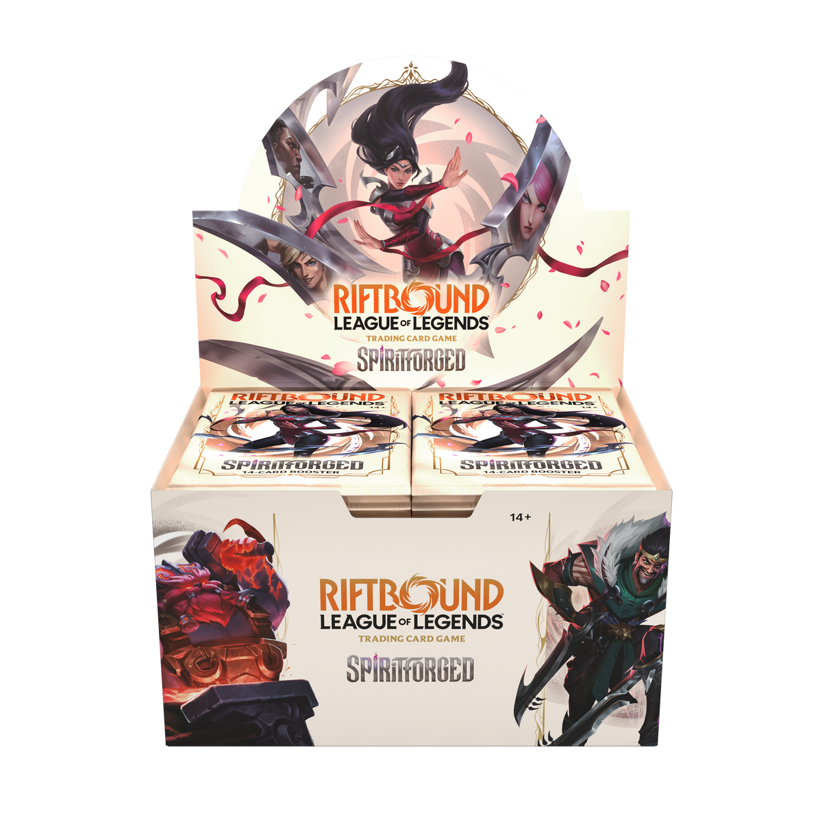 Riftbound Spiritforged sealed booster display box